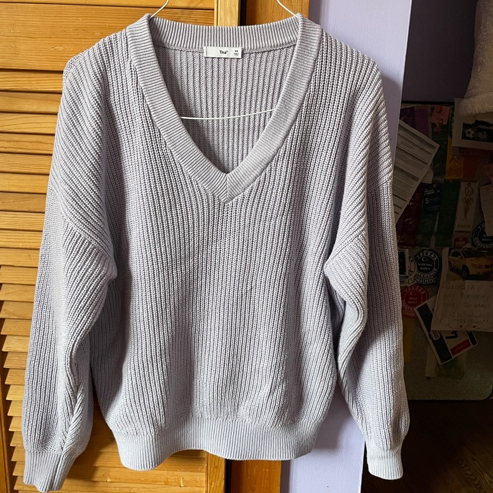 TNA Lilac Oversized Knit